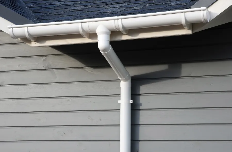 White down pipe