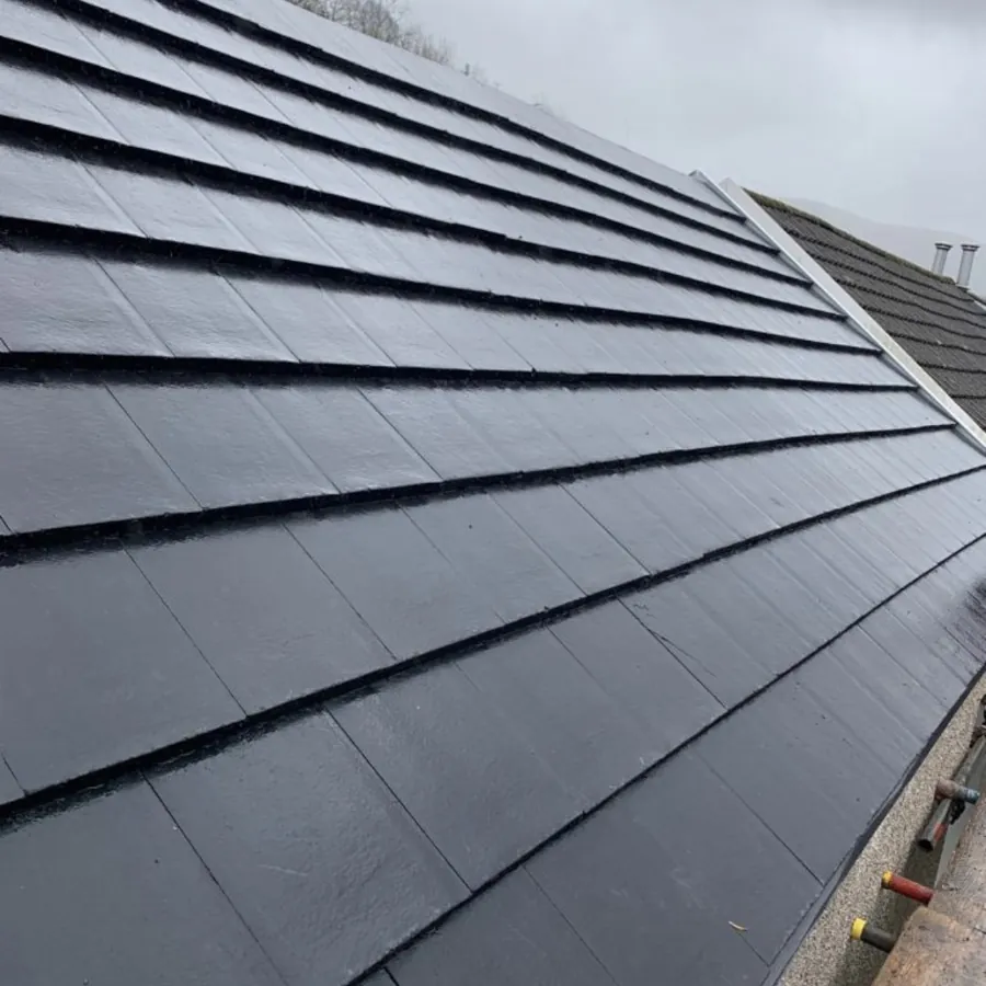 tiled roof